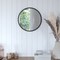 Flash Furniture 16" Round Black Metal Framed Accent Wall Mirror HFKHD-6GD-CRE8-881315-GG - alternate 8
